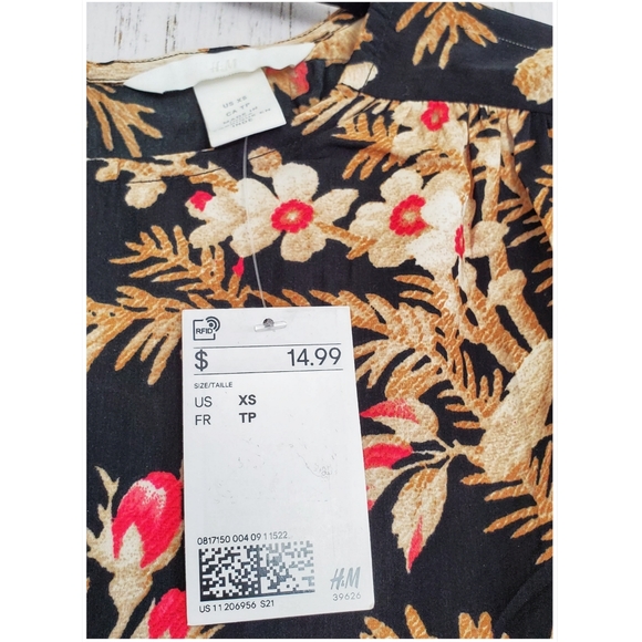 ʜ&ᴍ ʟᴏɴɢ sʟᴇᴇᴠᴇ ʙʟᴏᴜsᴇ - Picture 4 of 5